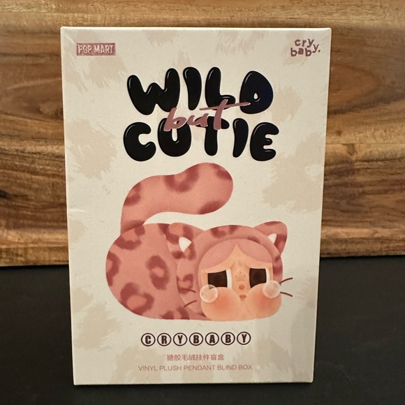 POP MART Crybaby Wild But Cutie Plush Pendant - Picture 1 of 5